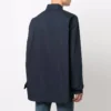 Camicia a maniche lunghe con bottoni e logo sul colletto “Navy” 671586TYB184100