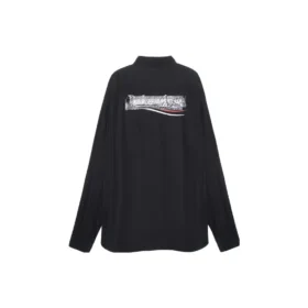 Camicia a maniche lunghe Gaffer, vestibilità larga “Black” 719874TYB181000