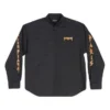Camicia a maniche lunghe Metallica, vestibilità oversize “Black Orange” 699053TYB181000