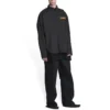 Camicia a maniche lunghe Metallica, vestibilità oversize “Black Orange” 699053TYB181000