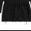 Camicia asimmetrica destrutturata 23SS “Black” 720102TNP041000