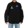 Camicia Balenciaga x NASA Space Multi-Patch “Black” 663076TYB181000