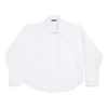 Camicia BB Classic Balenciaga, vestibilità regolare “White” 796978TNM609000