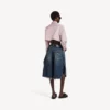 Camicia corta da donna in rosa polveroso Camicia corta da donna in rosa polveroso