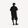Camicia da bowling a maniche corte da uomo “The Door” in nero