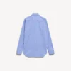 Camicia da donna in popeline a righe blu/blu navy Camicia da donna in popeline a righe blu/blu navy