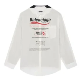 Camicia da lavaggio a secco “White” 663058TKM059000