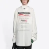 Camicia da lavaggio a secco “White” 663058TKM059000
