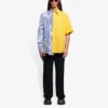 Camicia da uomo Balenciaga SS21 a righe con maniche larghe 658850TIM369086