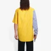 Camicia da uomo Balenciaga SS21 a righe con maniche larghe 658850TIM369086