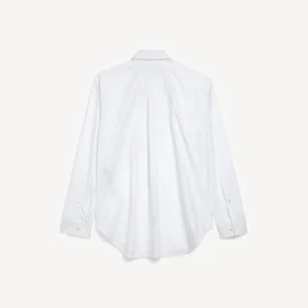 Camicia da uomo dal taglio regolare in bianco