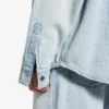 Camicia da uomo in Denim a maniche lunghe, colore azzurro Camicia da uomo in Denim a maniche lunghe, colore azzurro