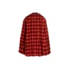 Camicia e T-shirt a quadri Trompe L’oeil “Red Navy” 699371TNM256167