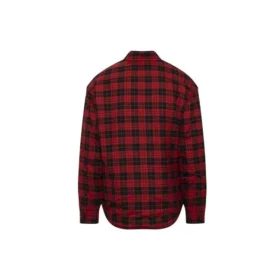 Camicia imbottita in flanella a quadri “Rosso” 642339TJO276167