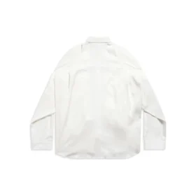 Camicia oversize con maniche annodate “White” 768553TPO359000