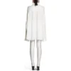 Camicia oversize con maniche annodate “White” 768553TPO359000
