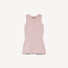 Canotta da donna in rosa polveroso