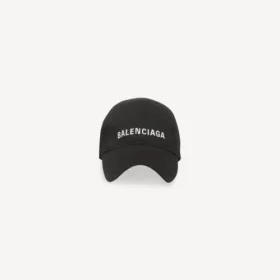 Cappellino Balenciaga nero/bianco