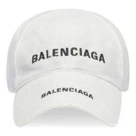 Cappellino con doppio logo “White” 744273415B39160