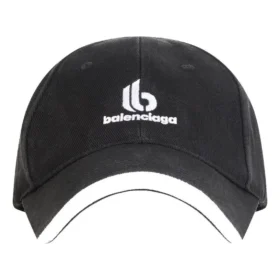 Cappellino con logo Double B “Black” 673323410B21077