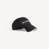 Cappellino con logo in nero/bianco Cappellino con logo in nero/bianco