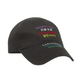 Cappellino con logo Languages “Black Multicolor” 641238410B21098