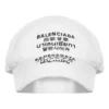 Cappellino con logo “White Black” 641238-310B2-9060