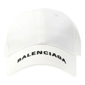 Cappellino con visiera e logo “Bianco Nero” 531588-410B2-9060