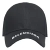 Cappellino con visiera e logo “Black White” 531588310B21077