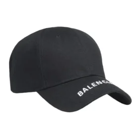Cappellino con visiera e logo “Black White” 531588310B21077