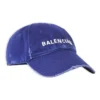 Cappellino con visiera e logo “Blue White” 5907584A9B9-4077