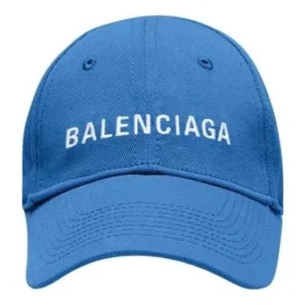 Cappellino con visiera e logo “Light Blue White” 590758410B24277