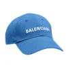 Cappellino con visiera e logo “Light Blue White” 590758410B24277