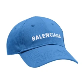 Cappellino con visiera e logo “Light Blue White” 590758410B24277