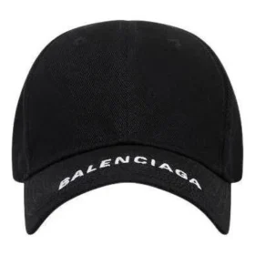 Cappellino con visiera e logo “Nero” 531588410B21077