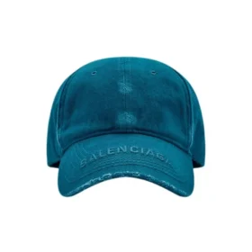 Cappellino con visiera e logo “Petrol Blue” 673318410B24444