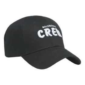 Cappellino da baseball con logo Crew ricamato “Black” 617139310B21000