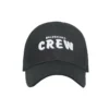 Cappellino da baseball con logo Crew ricamato “Black” 617139310B21000