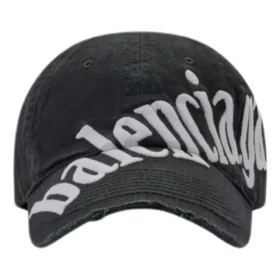 Cappellino da baseball con logo diagonale “Black White” 680738410B21077