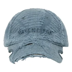 Cappellino da baseball con logo distrutto al laser “Fade Blue” 719281410B24090