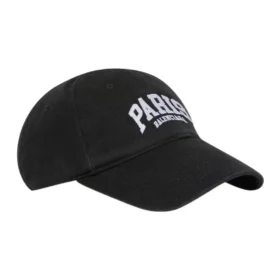 Cappellino da baseball con logo Paris “Black White” 680748410B20107