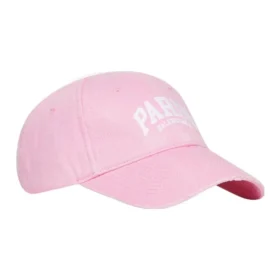 Cappellino da baseball con logo Paris “Light Pink White” 680748410B20697