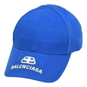 Cappellino da baseball con visiera e logo BB “Blue” 577548-310B2-4277