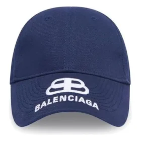 Cappellino da baseball con visiera e logo BB “Navy” 577548310B24177