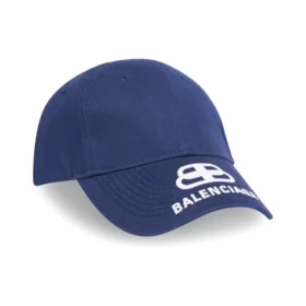 Cappellino da baseball con visiera e logo BB “Navy” 577548310B24177
