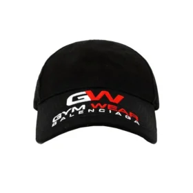 Cappellino da baseball in cotone Gym Wear “Black” 623903-310B2-1000