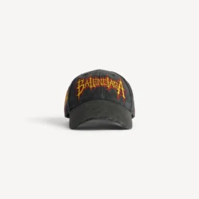 Cappellino da donna Balenciaga Sacra Cœur in nero
