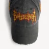 Cappellino da donna Balenciaga Sacra Cœur in nero