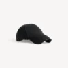 Cappellino da donna con borchie, nero