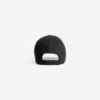 Cappellino da donna con borchie, nero